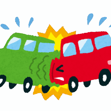 交通事故について！