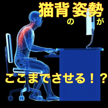 猫背がここまで影響する！？